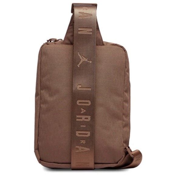 NWT Jordan Jordan Collectors Crossbody Bag (3L)  mens womens brown rare!  $50 - Picture 3 of 4
